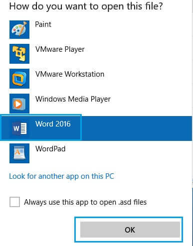 recover unsaved wordpad document windows 10