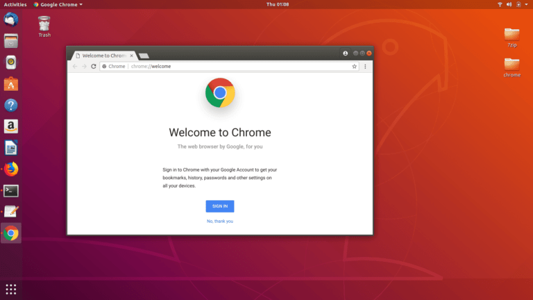ubuntu install google chrome