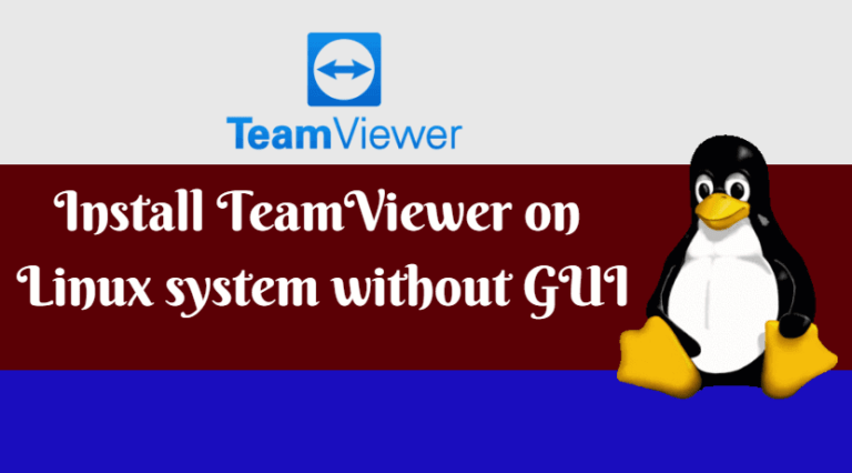 how to start teamviewer on linux