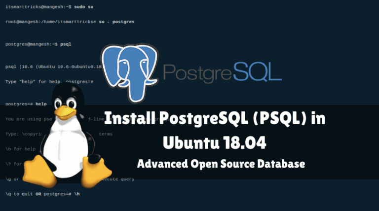 Как сбросить пароль postgresql ubuntu