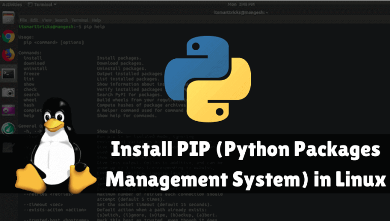 install pip in linux