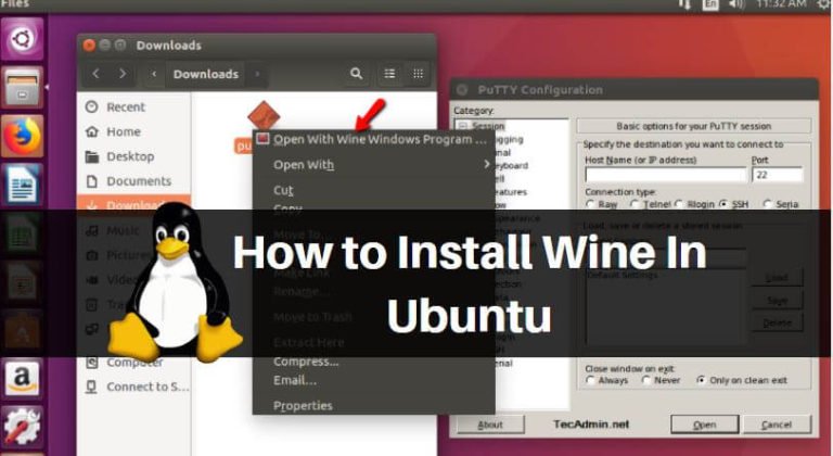 Как установить wine на ubuntu